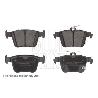 Jeu de 4 plaquettes de frein arrière BLUE PRINT OEM 11223145