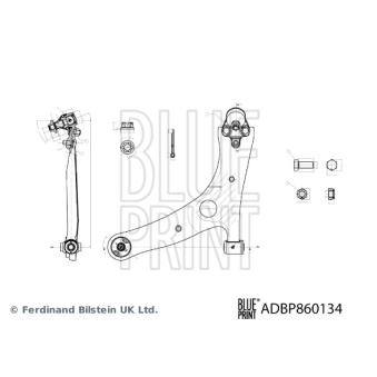Triangle ou bras de suspension (train avant) BLUE PRINT OEM 4806942040