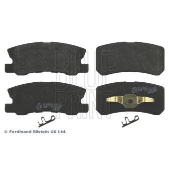 Jeu de 4 plaquettes de frein arrière BLUE PRINT [ADC44259]