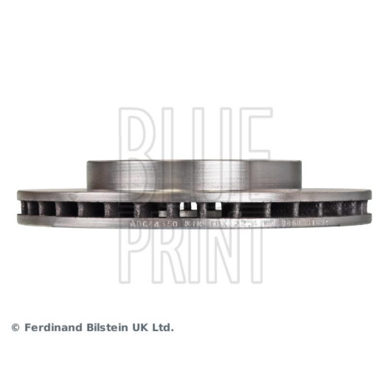 Jeu de 2 disques de frein avant BLUE PRINT ADC44350 - Visuel 2