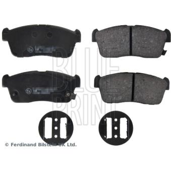Jeu de 4 plaquettes de frein avant BLUE PRINT OEM 04491B1010 Jeu de 4 plaquettes de frein avant BLUE PRINT OEM 04491B1010