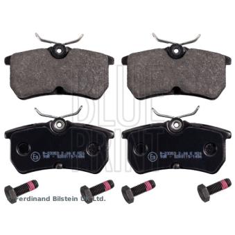 Jeu de 4 plaquettes de frein arrière BLUE PRINT OEM 1810990