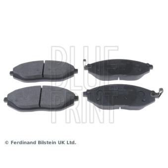 Jeu de 4 plaquettes de frein avant BLUE PRINT OEM 96682858