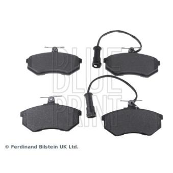 Jeu de 4 plaquettes de frein avant BLUE PRINT [ADG042150]