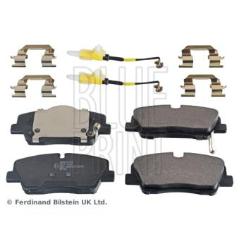 Jeu de 4 plaquettes de frein avant BLUE PRINT ADG042173 pour HYUNDAI H350 2.5 CRDI - 150cv