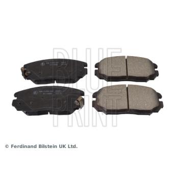 Jeu de 4 plaquettes de frein avant BLUE PRINT OEM 581013FA11