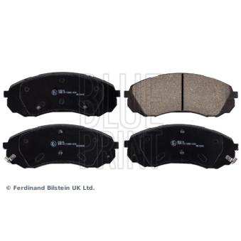 Jeu de 4 plaquettes de frein avant BLUE PRINT ADG04290 pour HYUNDAI H-1 2.5 CRDi - 110cv