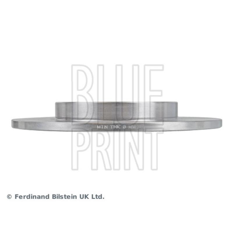 Jeu de 2 disques de frein arrière BLUE PRINT ADG043231 - Visuel 2