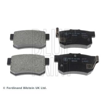 Jeu de 4 plaquettes de frein arrière BLUE PRINT ADH24264 pour OPEL FRONTERA 1.6 - 110cv