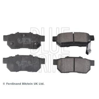 Jeu de 4 plaquettes de frein arrière BLUE PRINT OEM 43022TARG00