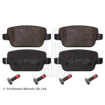 Jeu de 4 plaquettes de frein arrière BLUE PRINT ADJ134219 pour IVECO DAILY 1.6 Ti - 110cv