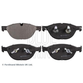 Jeu de 4 plaquettes de frein avant BLUE PRINT OEM 34112283365