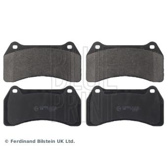 Jeu de 4 plaquettes de frein avant BLUE PRINT [ADJ134229]