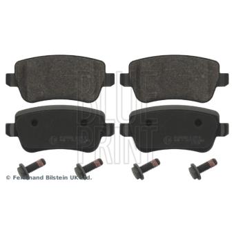 Jeu de 4 plaquettes de frein arrière BLUE PRINT OEM 77364168 Jeu de 4 plaquettes de frein arrière BLUE PRINT OEM 77364168