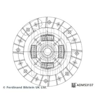 Disque d'embrayage BLUE PRINT ADM53137