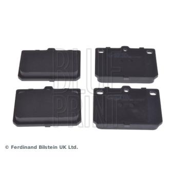 Jeu de 4 plaquettes de frein avant BLUE PRINT [ADM54204]