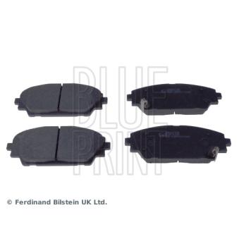 Jeu de 4 plaquettes de frein avant BLUE PRINT ADM542108 pour PEUGEOT 504 2.2 D - 150cv