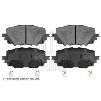 Jeu de 4 plaquettes de frein avant BLUE PRINT OEM 6000615055