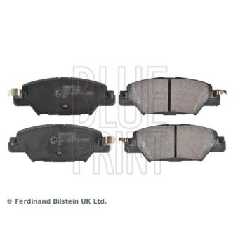 Jeu de 4 plaquettes de frein arrière BLUE PRINT OEM KAY02648Z