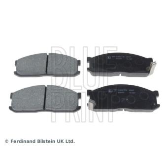 Jeu de 4 plaquettes de frein avant BLUE PRINT ADM54267