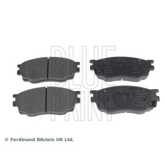 Jeu de 4 plaquettes de frein avant BLUE PRINT OEM GJYA3328ZA