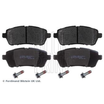 Jeu de 4 plaquettes de frein avant BLUE PRINT ADM54294 pour FORD FIESTA 1.0 - 80cv