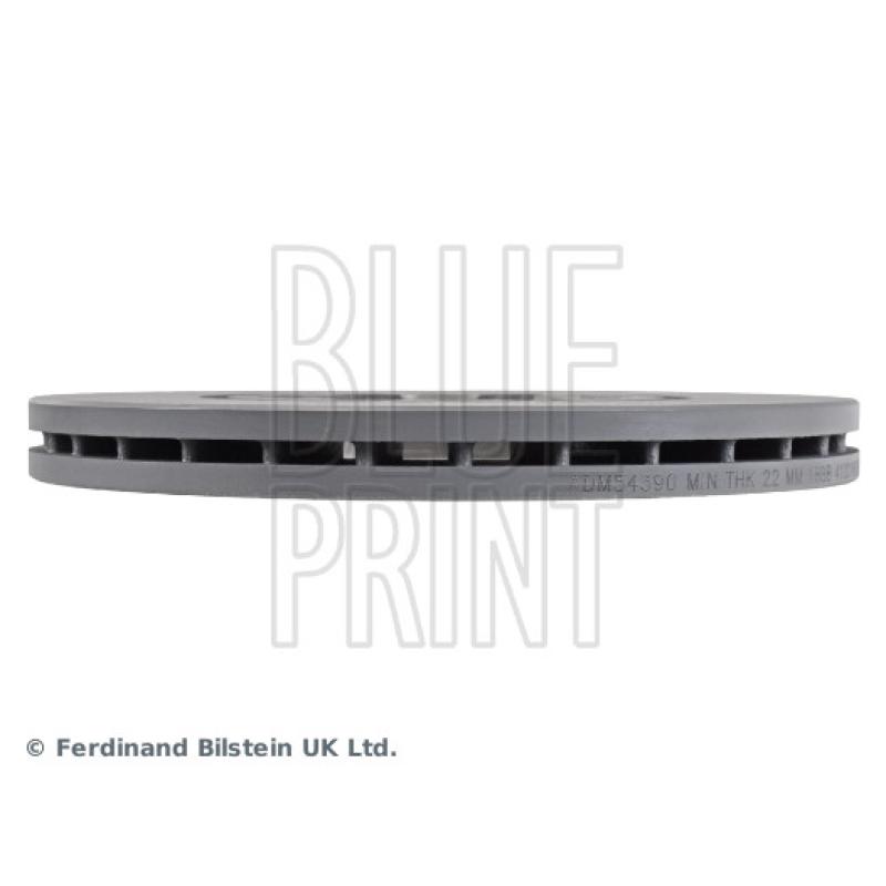 Jeu de 2 disques de frein avant BLUE PRINT ADM54390 - Visuel 2