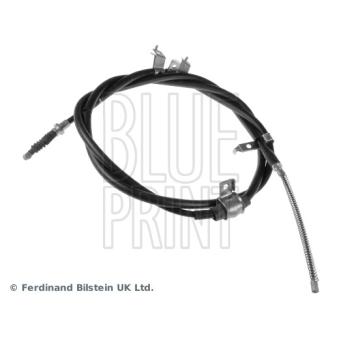 Tirette à câble, frein de stationnement arrière gauche BLUE PRINT [ADM546137]
