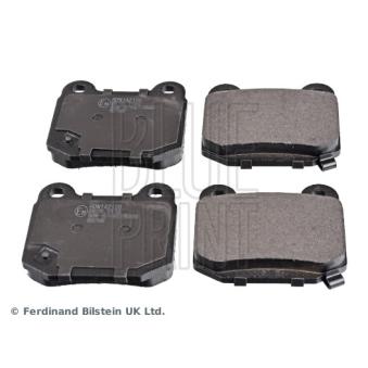 Jeu de 4 plaquettes de frein arrière BLUE PRINT OEM 26696FG000