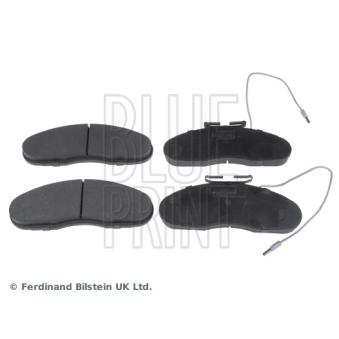 Jeu de 4 plaquettes de frein avant BLUE PRINT ADN142128