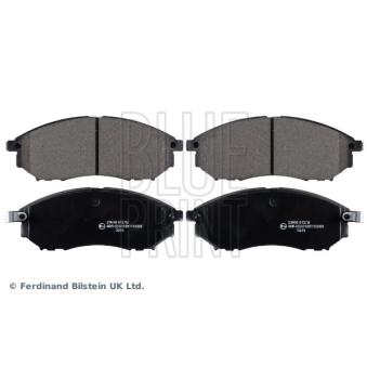 Jeu de 4 plaquettes de frein avant BLUE PRINT OEM D10605X00A Jeu de 4 plaquettes de frein avant BLUE PRINT OEM D10605X00A