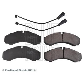 Jeu de 4 plaquettes de frein arrière BLUE PRINT OEM D4060MB40A