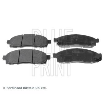 Jeu de 4 plaquettes de frein avant BLUE PRINT OEM D1060JX50B