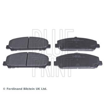 Jeu de 4 plaquettes de frein avant BLUE PRINT [ADN142170]