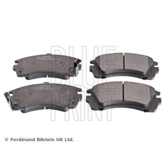Jeu de 4 plaquettes de frein avant BLUE PRINT [ADN14245]