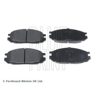 Jeu de 4 plaquettes de frein arrière BLUE PRINT [ADN14279]