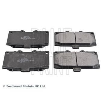 Jeu de 4 plaquettes de frein avant BLUE PRINT OEM AY040NS025