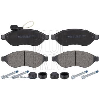 Jeu de 4 plaquettes de frein avant BLUE PRINT OEM 425357 Jeu de 4 plaquettes de frein avant BLUE PRINT OEM 425357