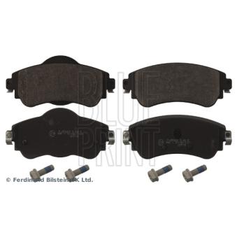 Jeu de 4 plaquettes de frein avant BLUE PRINT ADP154233 pour CADILLAC CTS 1.2 THP 110 - 110cv
