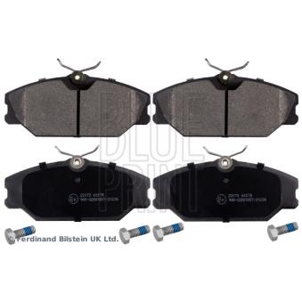 Jeu de 4 plaquettes de frein avant BLUE PRINT OEM 7701206379