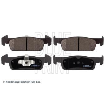 Jeu de 4 plaquettes de frein avant BLUE PRINT OEM 410602396R