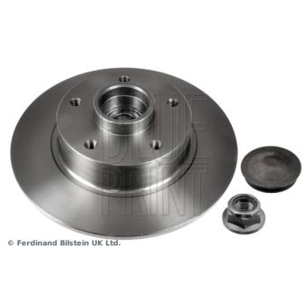 Jeu de 2 disques de frein arrière BLUE PRINT ADR164304 pour CITROEN C4 SPACETOURER 1.6 16V Hi-Flex - 110cv