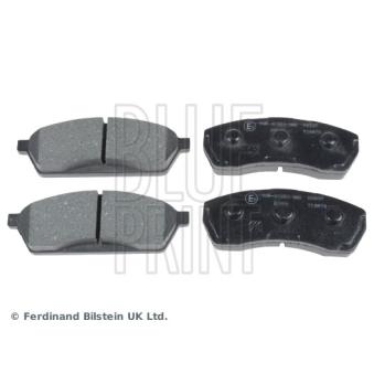 Jeu de 4 plaquettes de frein avant BLUE PRINT OEM 26290KA080