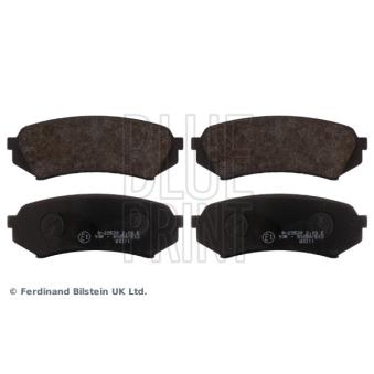 Jeu de 4 plaquettes de frein arrière BLUE PRINT ADT342111 pour LEXUS LX 470 - 231cv