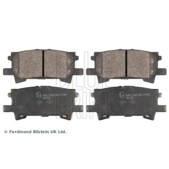 Jeu de 4 plaquettes de frein arrière BLUE PRINT OEM 0446648060