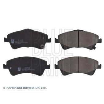 Jeu de 4 plaquettes de frein avant BLUE PRINT ADT342174 pour TOYOTA AVENSIS 2.0 D - 126cv