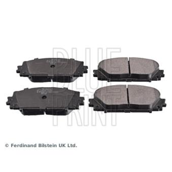 Jeu de 4 plaquettes de frein avant BLUE PRINT OEM 044650W141