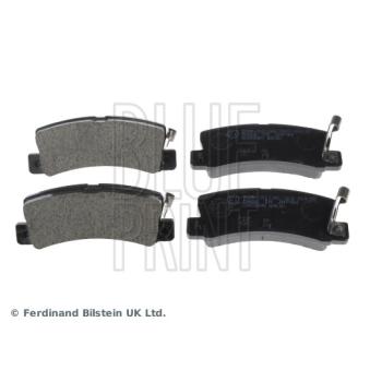 Jeu de 4 plaquettes de frein arrière BLUE PRINT OEM 0446612020