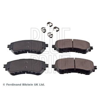 Jeu de 4 plaquettes de frein avant BLUE PRINT OEM 044650D150