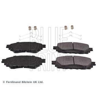 Jeu de 4 plaquettes de frein avant BLUE PRINT OEM 044650K380